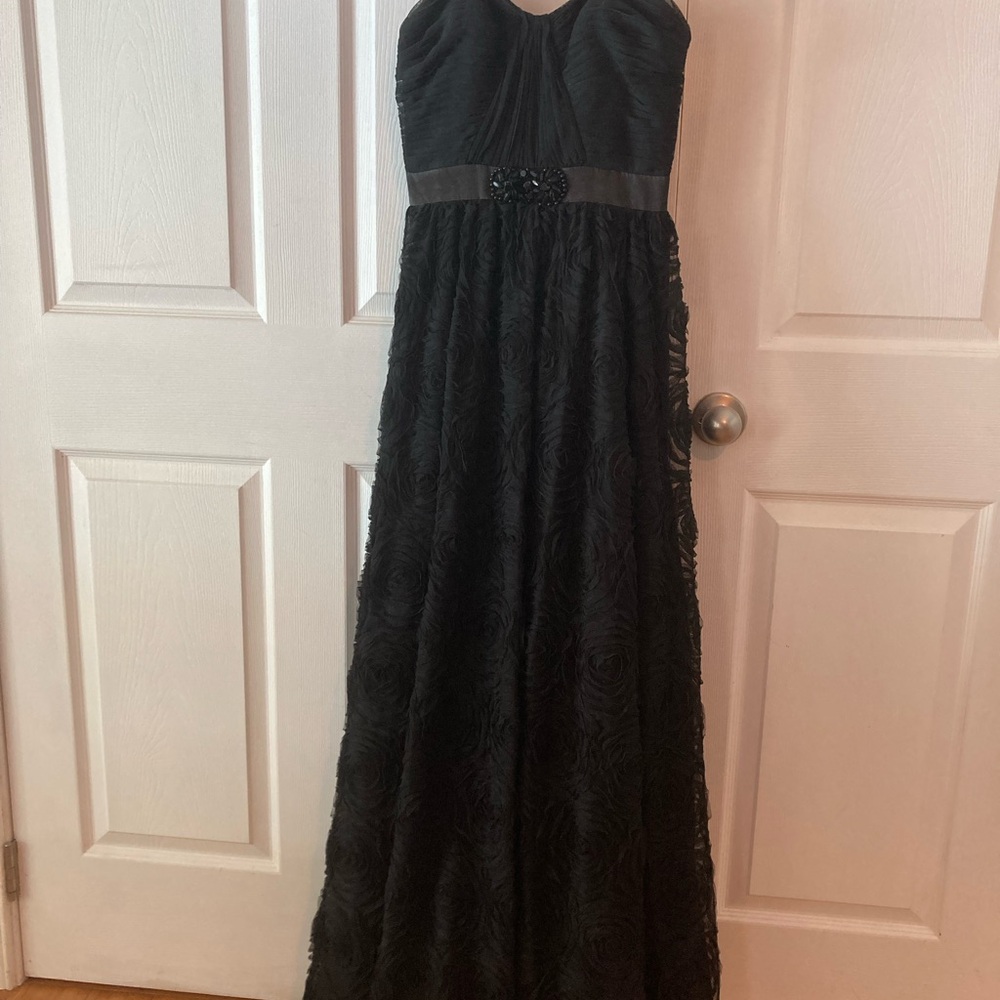 Cache Black Strapless Dress
